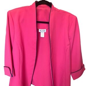 Plus Size Vintage Blair Barbie Padded Shoulders Blazer